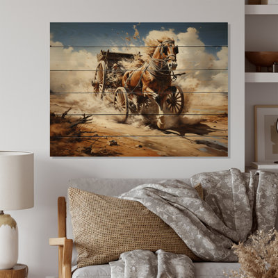 " Old Cart Cart In Motion II "