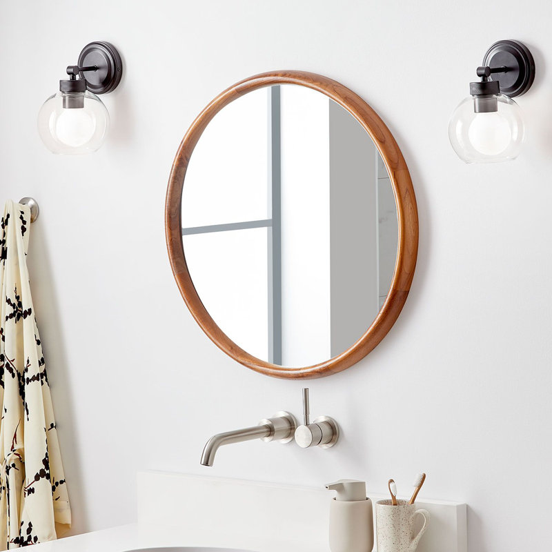 Novak Bathroom Vanity Mirror, 24" x 24"