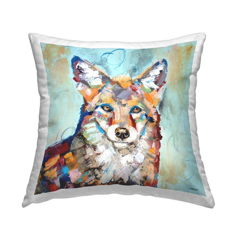 Polyester Throw Square Pillow Cover & Insert