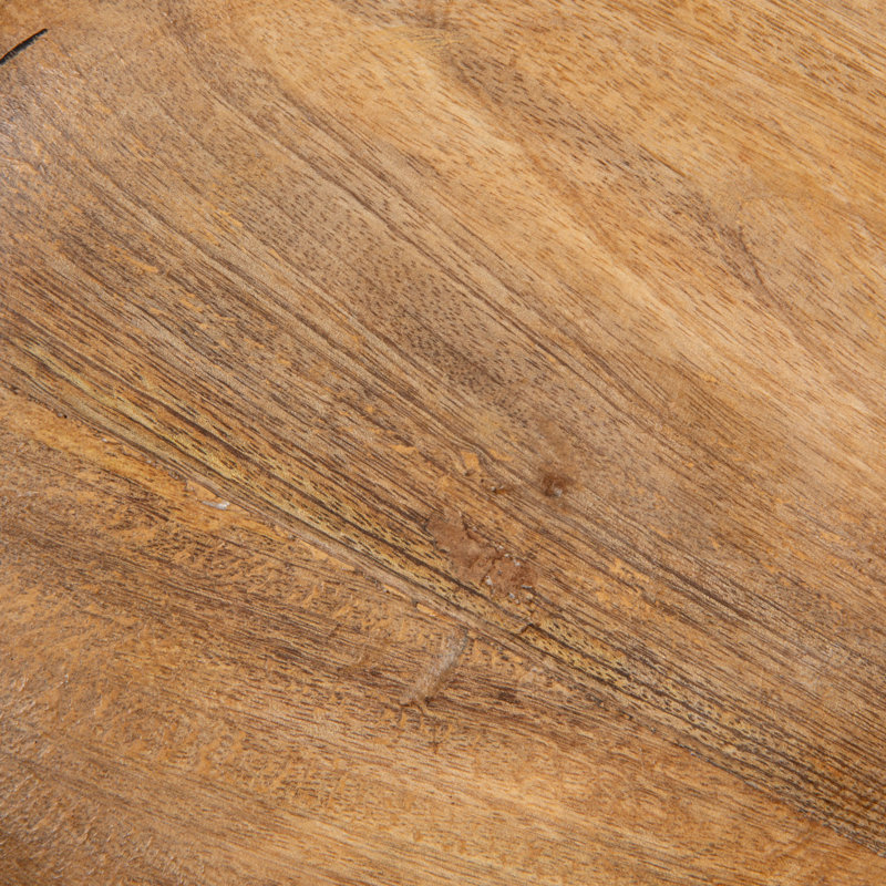 Bol en bois de manguier Allyce, finition noyer, Naturel