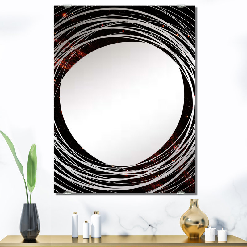 Niranjan - Miroir mural planètes grand MIR139126, 40 po x 30 po