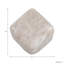 Orbe cube moderne en marbre pour décorations de salon - objet décoratif sculptural pour table, tablette et décoration de salon - beige-398325303