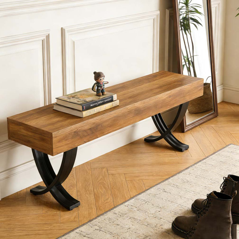 Plant Bench,Stylish End of Bed Stool