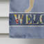 Polyester 2 côtés 40 x 28 po welcome drapeau maison-73943339