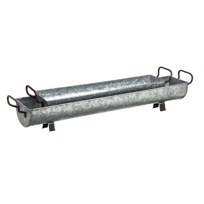 Whitton Metal Elevated Planter