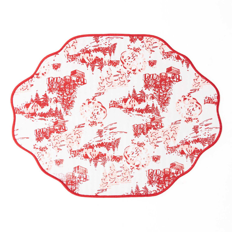 Napperon Santa Toile