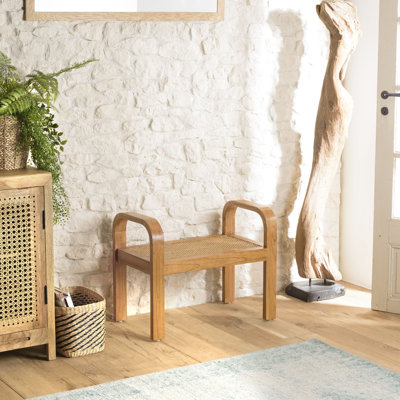 Bouse Solid Wood Accent Stool