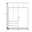 Garde-robe simple couleur noyer-112112422