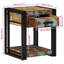 40cm W Solid Wood Bedside Table