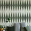 Green and White Chevron Wallpaper