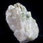 Tourmaline melon d'eau en quartz. Mont Mica, Paris, Maine, États-Unis