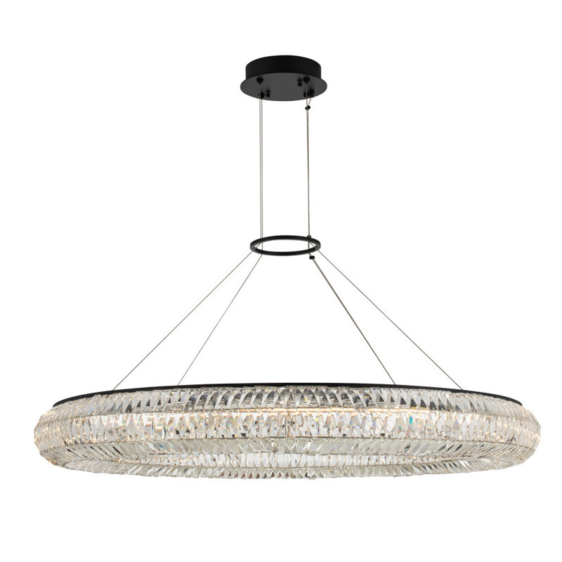 Luminaire suspendu tambour unique et remarquable à 1 lumière Tamburo