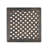 Kd Cast Aluminum Garden End Tables Of 2 - 18" H X W Weathered Copper Square Tabletop With Woven And Small Round Feet For Patio 2Pcs Construction Curly Legs Backyard