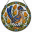 Birds Window Panel-2013351635