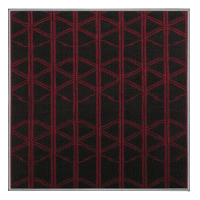 Machine Washable Trellis Grey Area Rug