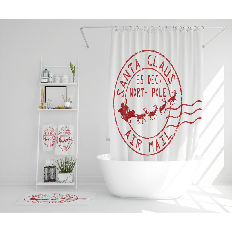 Larue Polyester Shower Curtain Set