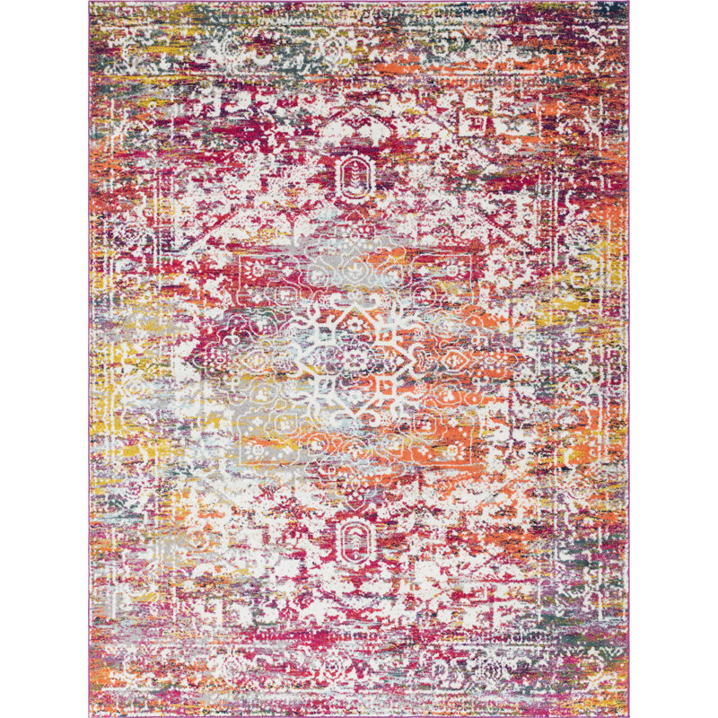 Robinne Oriental Indoor Rug, Rectangle 9' x 12'2"