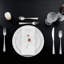 Ensemble de couverts 20 pièces en acier inoxydable pour 4, 18/10 couverts avec un élégant bord perlé, un miroir poli et des ustensiles allant au lave-vaisselle pour la cuisine, la maison et les occasions spéciales