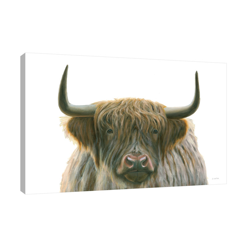 Highlander par James Wiens - peinture sur toile tendue, H 32 po x l 48 po x P 1,5 po