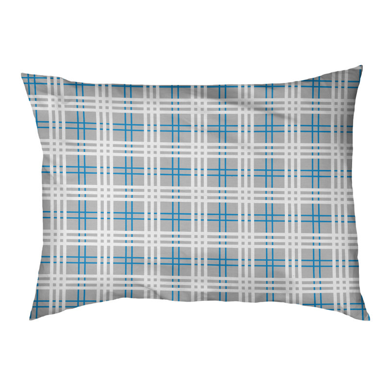 Coussin d’intérieur de luxe Baltimore football, Grand (l 40 po x P 30 po x P 5 po), Carolina Blue/Black/White