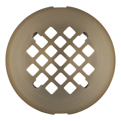 FundamentALL 4-1/4" Round Snap-In Shower Drain Cover