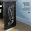 Bureau d'ordinateur mural