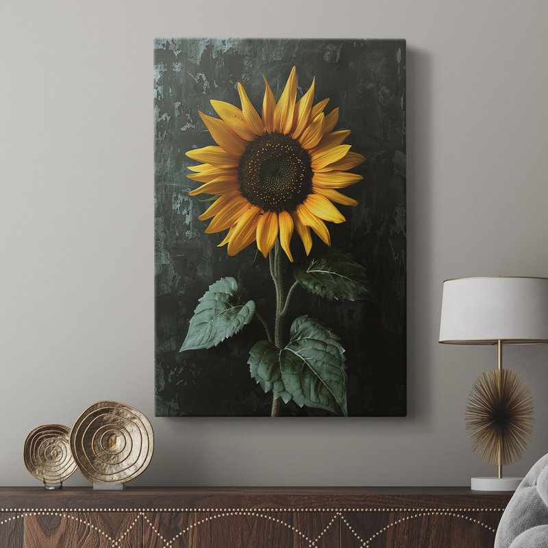 FLORAL Series DV - Gallery Cavas, H 18 po x l 12 po