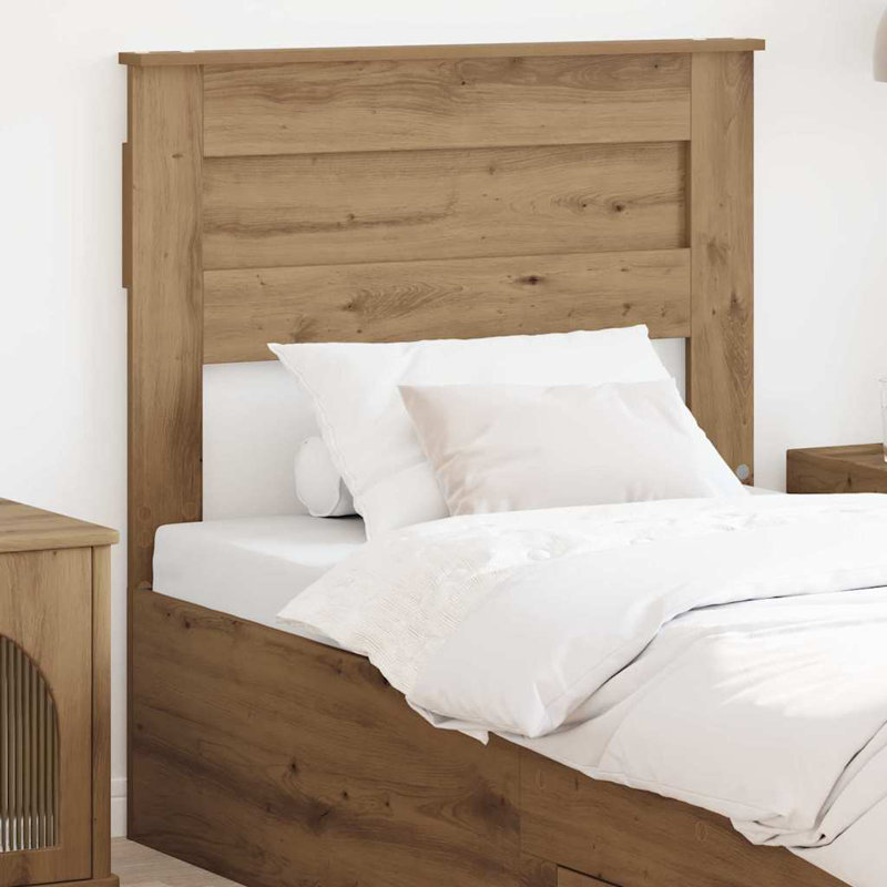 Headboard, Artisan Oak, UK Small Single - DE 75 x 190 cm