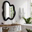 Miroir mural en bois massif-16764211-16764212