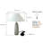 BLOWN SAND  TABLE LAMP