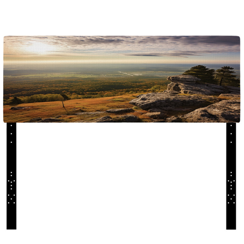 Tête de lit tapissier Arkansas Grand Canyon Sunset Harmony I, Très grand