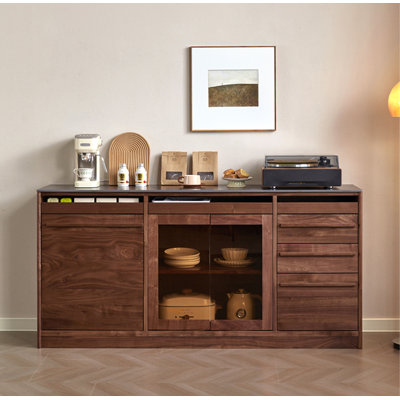Buffet en bois massif de style scandinave