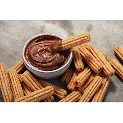 Spanish Dessert Churros - Wrapped Canvas Print