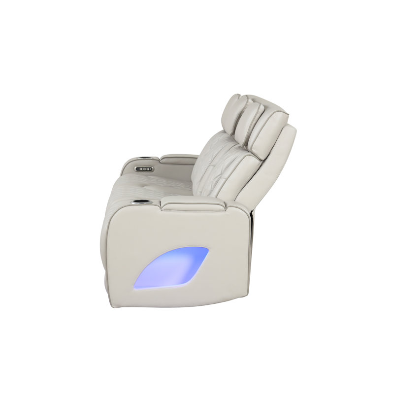 Ensemble de salon inclinable 2 pièces Fortuner, Beige