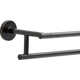 Trinsic 24 in. Double Wall Mount Towel Bar Bath Hardware Accessory