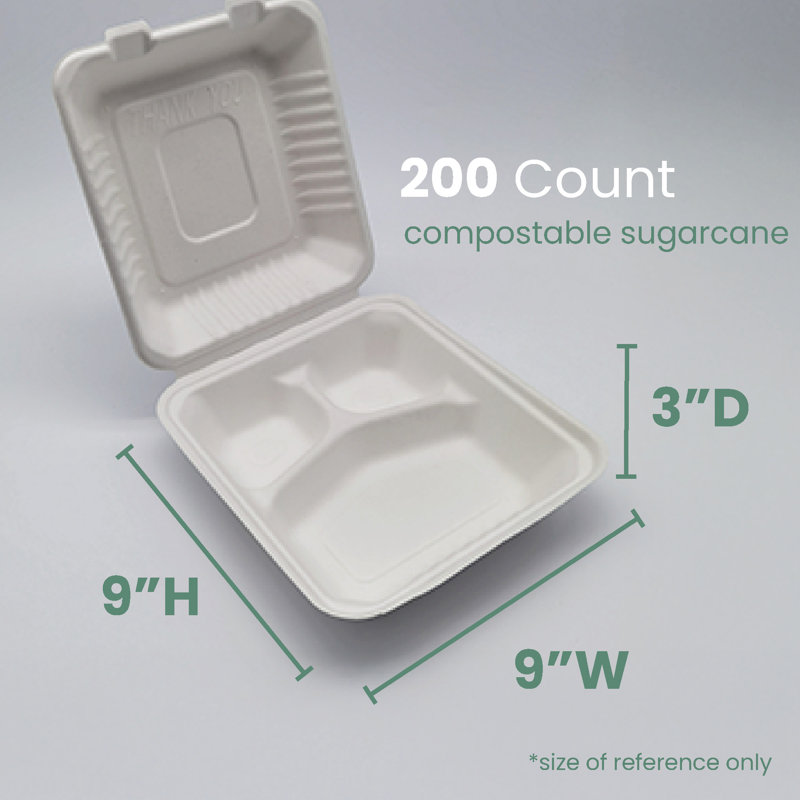 Plateau de service en carton jetable, Blanc