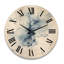 Horloge murale en bois massif Roulston-1642846839