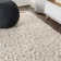 Felicdad Shag Plush Tassel Cream Rug