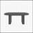Extendable Oval Dining Table for 4-8 People, for Family Living and Dining Areas-1864821830