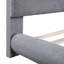 Lit plateforme tapissier grand avec tissu épais Teddy-764047766