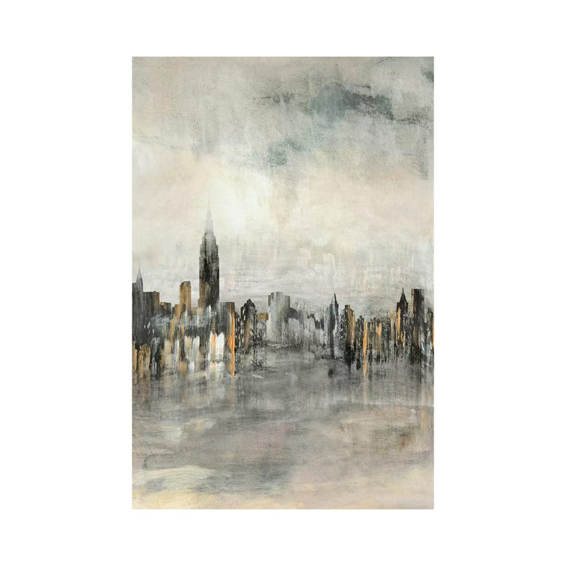 City Lights by Susan Jill - Gallery-Wrapped Canvas Giclée on Canvas, Canvas, 20.32 cm H x 30.48 cm W