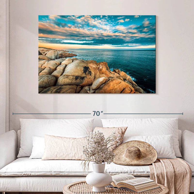 Plage Gillard Fleurieu, H 32 po x l 48 po