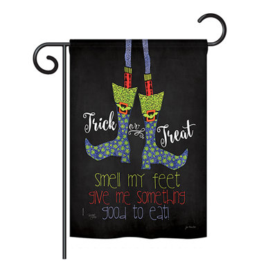 Drapeau de jardin Gosdon Smell My Feet Fall