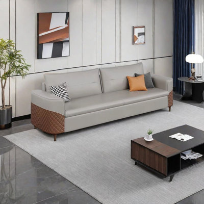 Simple modern office sofa office business