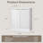 28.3" W Wood Sideboard With 2 Doors-848213916