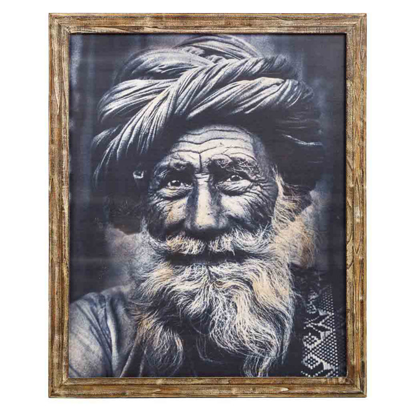 Single Picture Frame Print on Wood