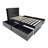 Storage Bed In Dark Gray