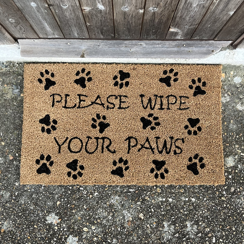 Non-Slip Animal Print Outdoor Doormat