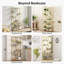HOMCOM Industrial Bookcase 7-Tier Bookshelf Shelving Unit-949634272
