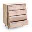 Maxton Solid Wood 85cm W 4 - Drawer Chest of Drawers